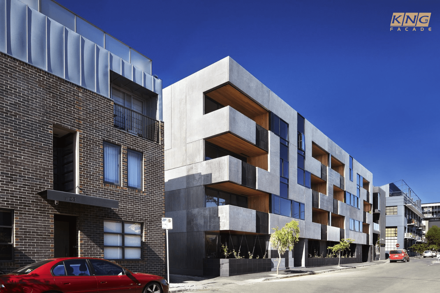 mặt tiền hiện đại 