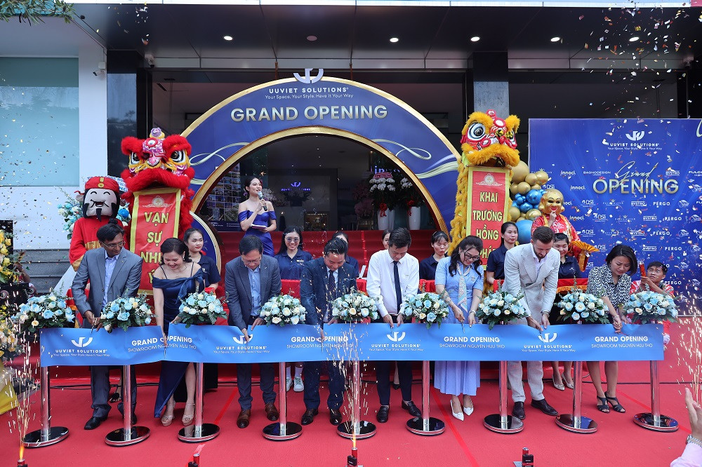 Showroom Nguyễn Hữu Thọ của Uuviet Solutions chính thức khai trương vào sáng 03/08/2024
